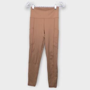 Womens American Eagle The Everything Pocket Legging Brown Size Small Regular